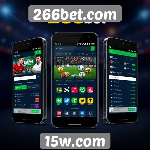 Aplicativos móveis disponíveis no 266bet