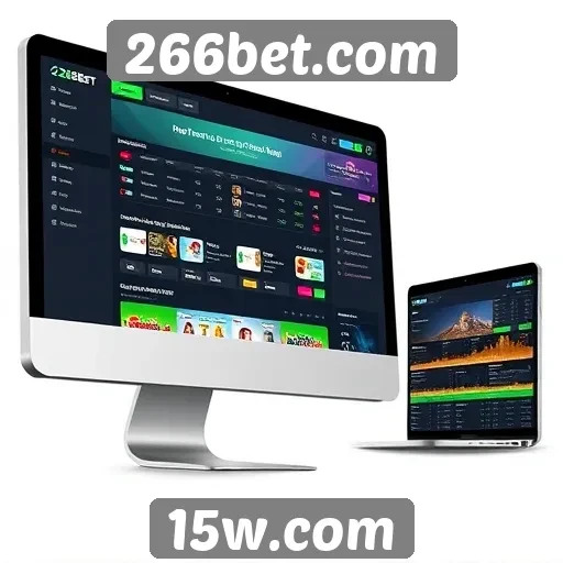 Usabilidade e design da plataforma 266bet.com
